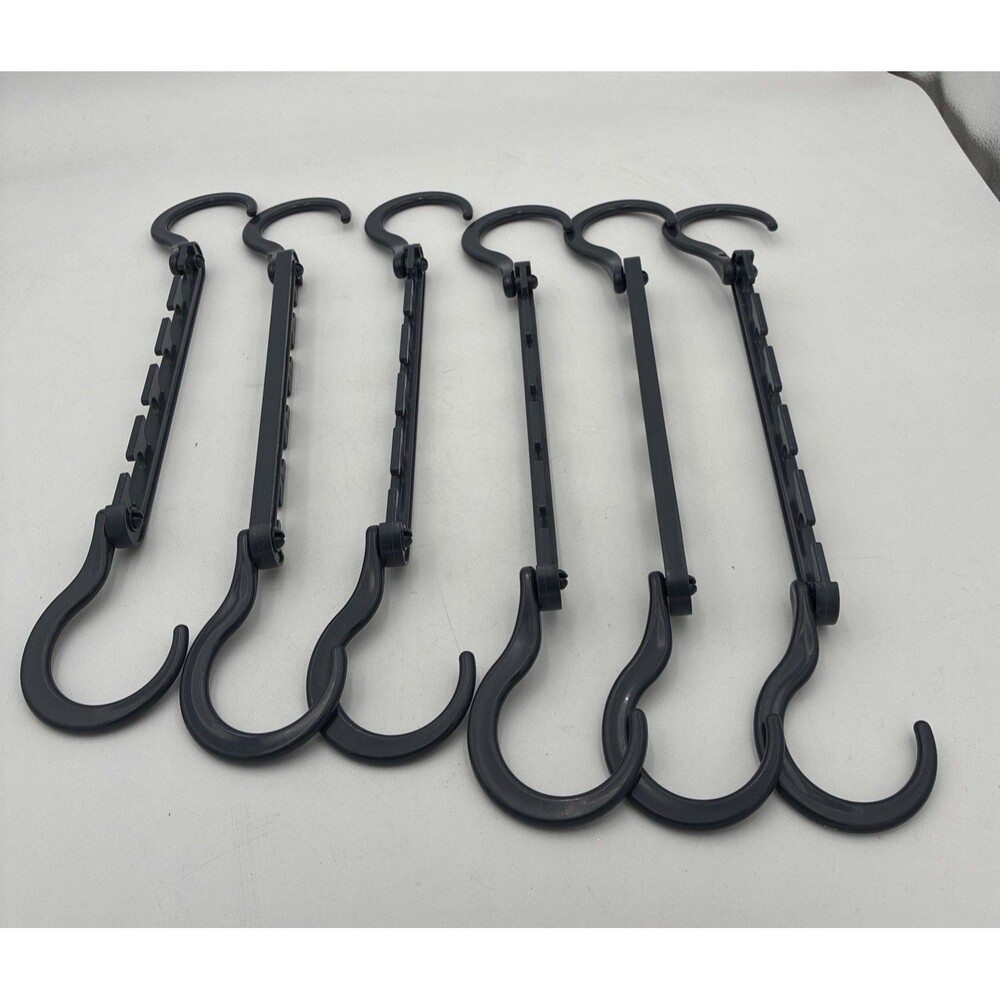 Space Savers for Hangers (6 Pcs) Closet Organizers